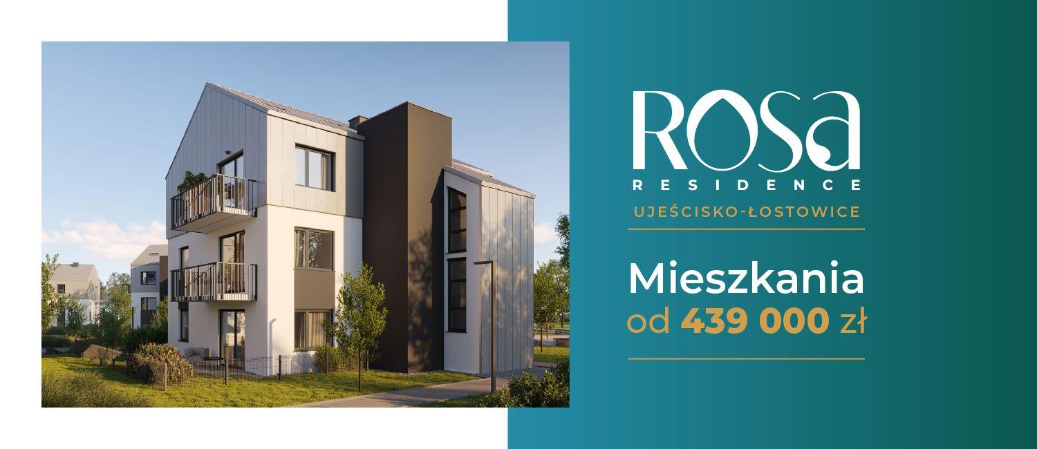 ROSA Residence - mieszkania w przytulnej, miejskiej enklawie!